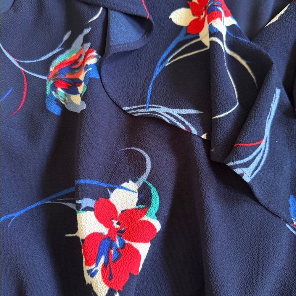 Halogen Ruffled Wrap Blouse - image 5